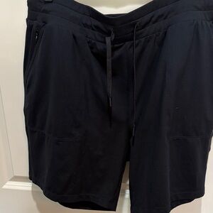 Zella Men's Black Performance Drawstring Athletic Shorts